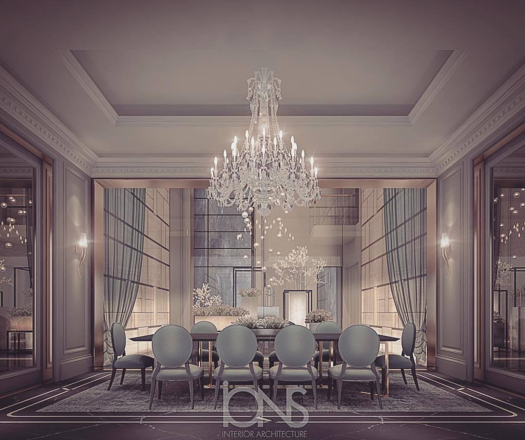 Ions Design Dubai Our Latest Luxury Dining Room Design Private