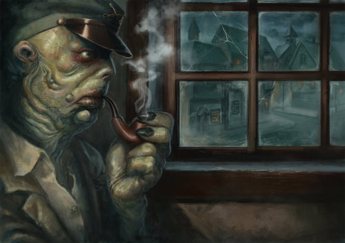 miskatonicaquarium:Innsmouth sailor by Sarmati