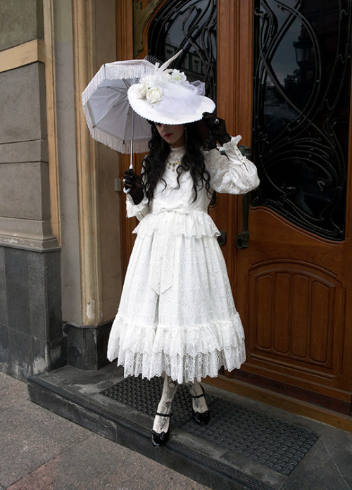 hide-vi:My outfit for Gothic&Lolita festival tea party...