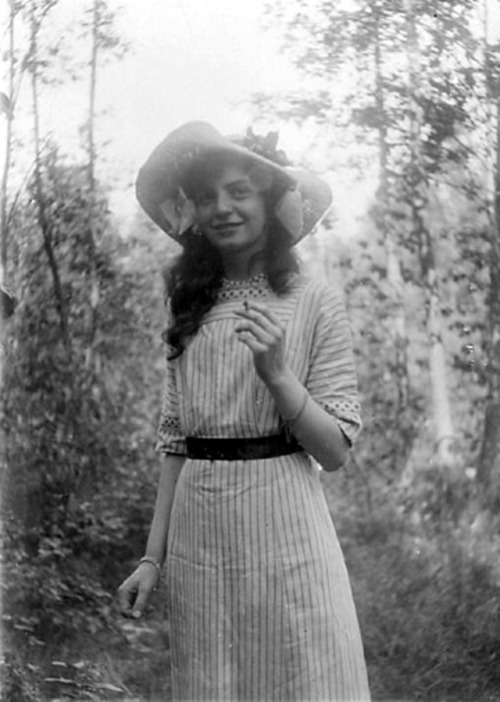 Smoking Woman 1912 Sweden Smoking Woman 1912 Sweden
