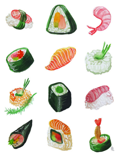 Sushi pattern  Tumblr