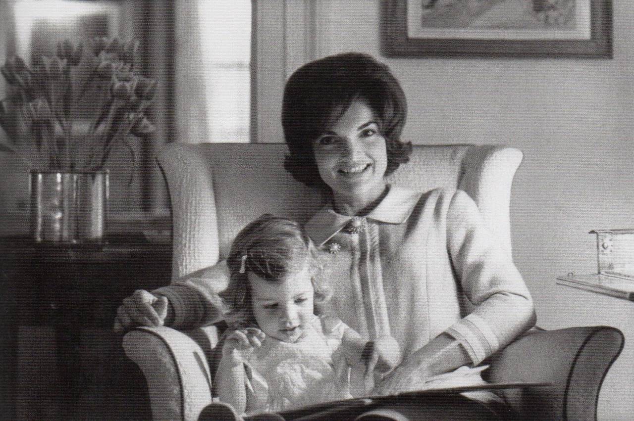 The Kennedys - hothouselily: Jackie Kennedy with her daughter...