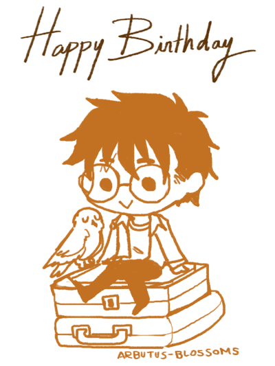 Gif Image Most Wanted Harry Potter Happy Birthday Gif