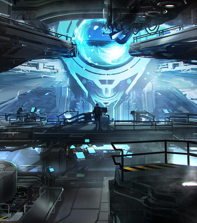 SPARTH - Halo 4 Infinity engine room. 2012. Microsoft - 343...