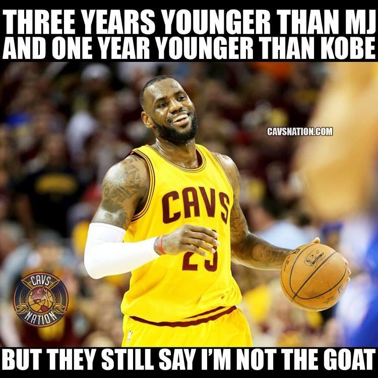littlesportfan.com — LeBron James thinks he’s the GOAT because he’s the...
