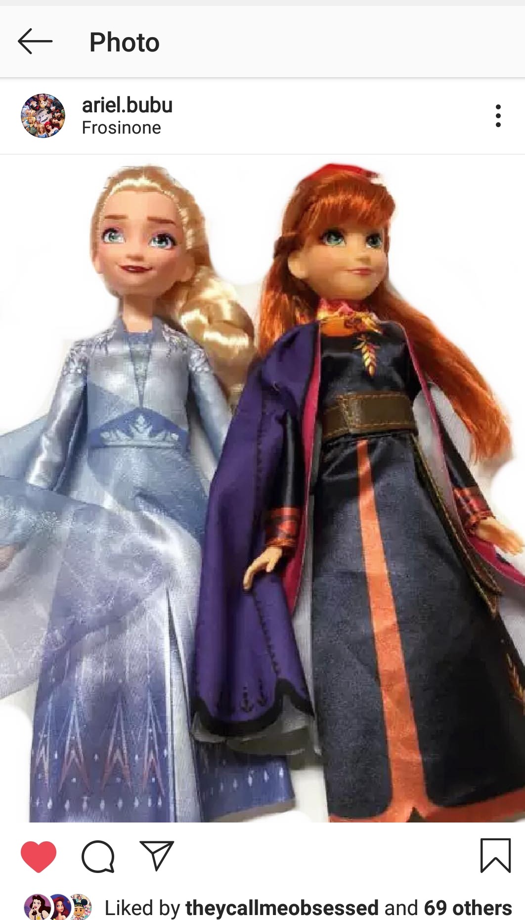 hasbro frozen 2 dolls