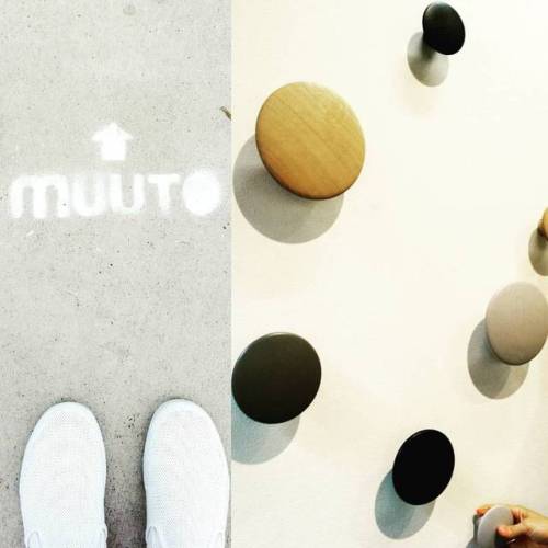 Today, all roads led to @muutodesign and those dot hooks...