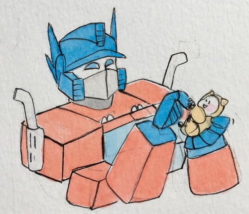 xxtc-96xx:stuffedart:Papa Prime ^^Awwwwwww