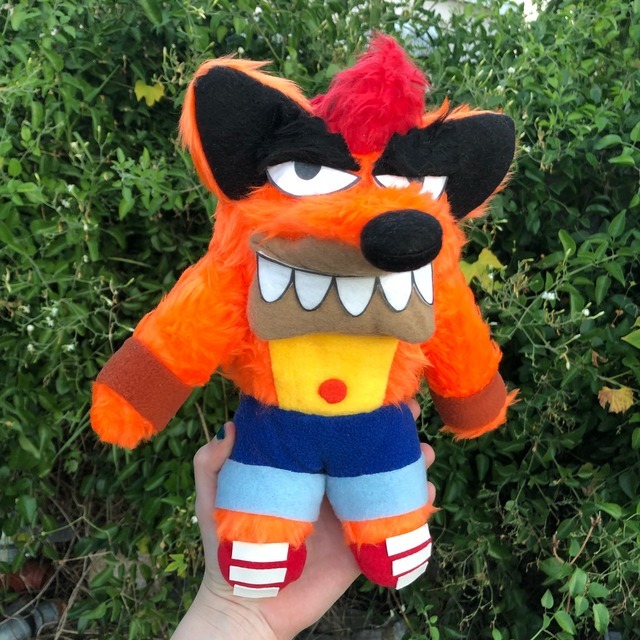 crash bandicoot 4 plush