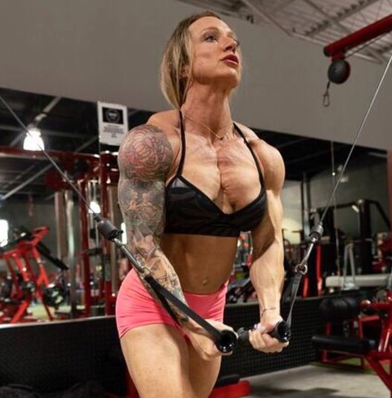 Orgasm gym riding tattoo