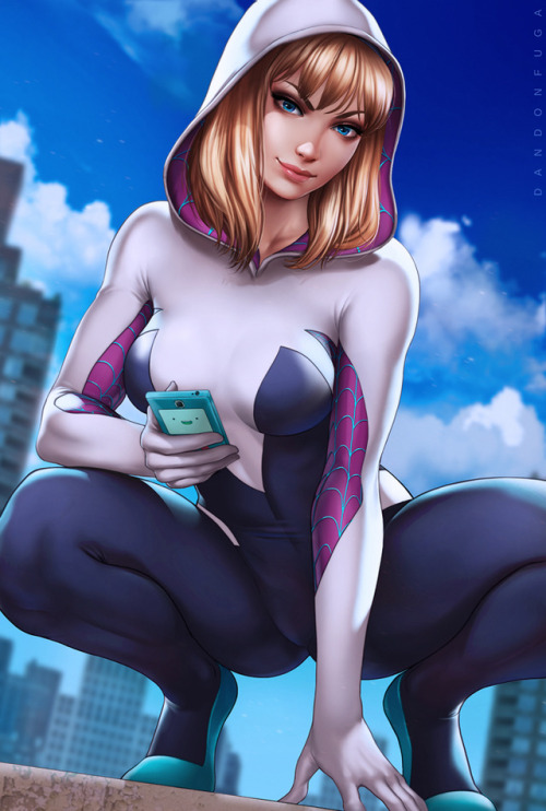 themonstergirlmotel:Request for spider Gwen. Enjoy!