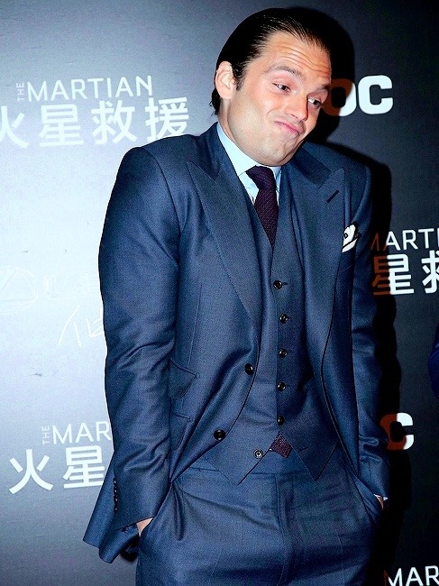 modestshmidt:sebastian stan + blue suitthe god