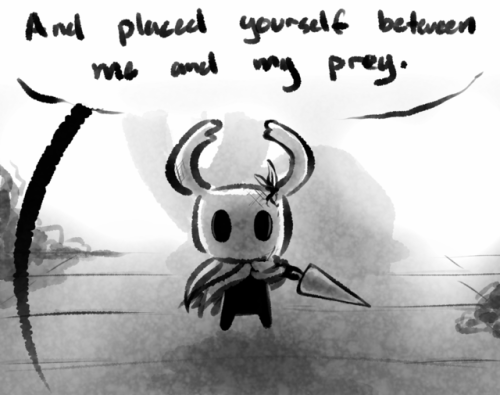 vessel-of-hallownest:Hunter - “A boundary line, was that all?”