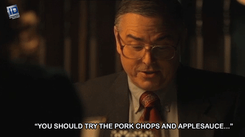 pork chops and applesauce gif