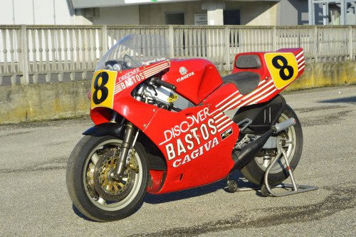 tulikas: 1986 Cagiva GP500 Tipo C10