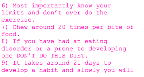 Healthy skinny girl diet extended