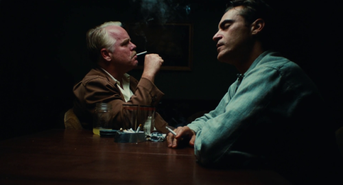 365filmsbyauroranocte:Joaquin Phoenix & Philip Seyour...