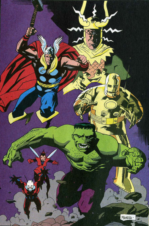 browsethestacks:The Marvel(ous) Art Of Mike Mignola