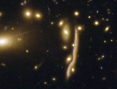 Cosmic snake pregnant with starsThis NASA/ESA Hubble Space...