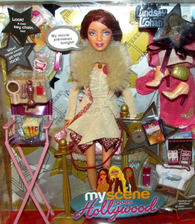 lindsay lohan barbie doll