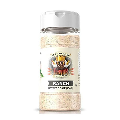 Flavor God #1 Best-Selling, Ranch Seasoning, 5.5 Ounce