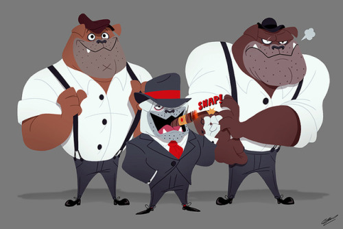 Dog MafiaCroquis+Cintiq+Photoshop.TUMBLR:...