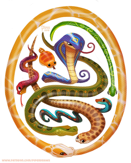 #2523. Serpents - Designs 🎃 Check out https://piperthibodeau.com/store/ for a selection of over 20+ cutesy-creepy Halloween...