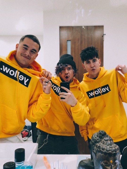 yellow jc caylen hoodie