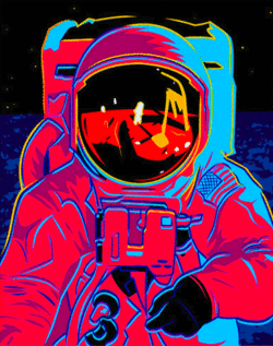 astronaut gif tumblr