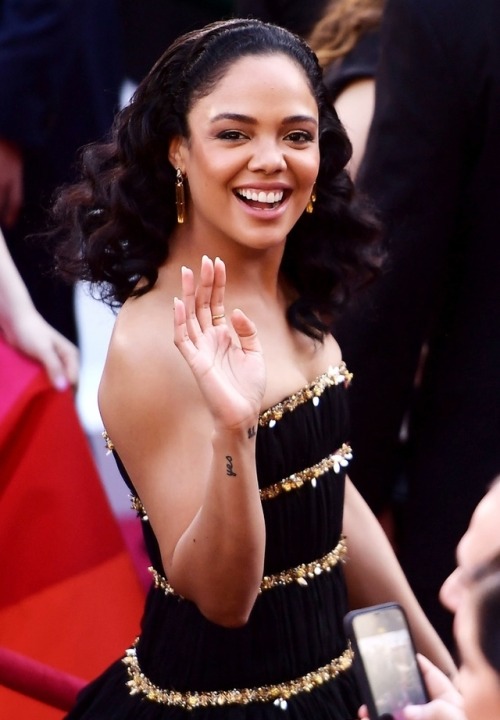 ridley-daisy:Tessa Thompson at the 91st Academy Awards in...