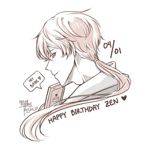 milkypasta:Happy birthday Zen!