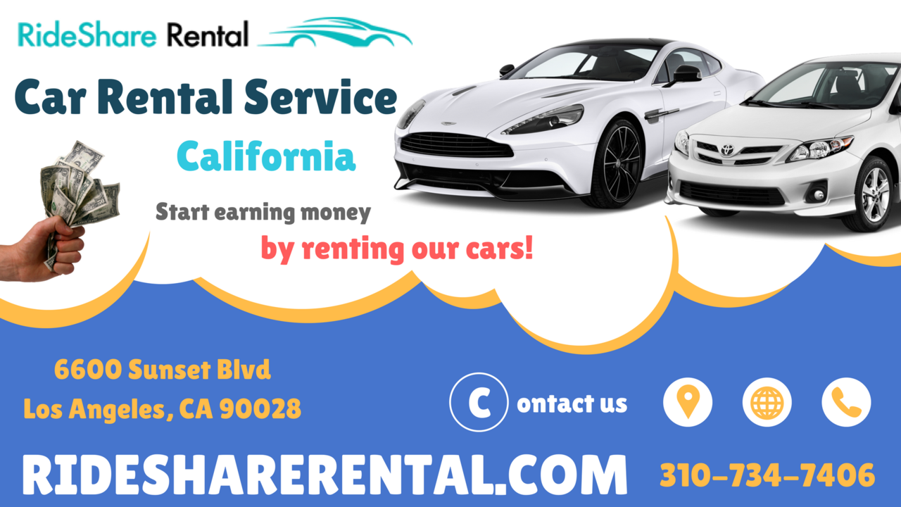 Rideshare Rental Car Rental Company In California Need A Fleet To - car rental company in california need a fleet to earn money rideshare rental welcome s you