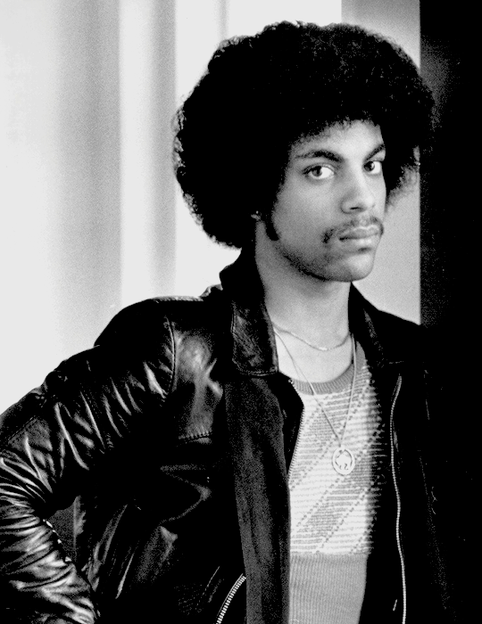 PAISLEY'S PRINCE - Prince photographed by Darlene Pfister, 1979.