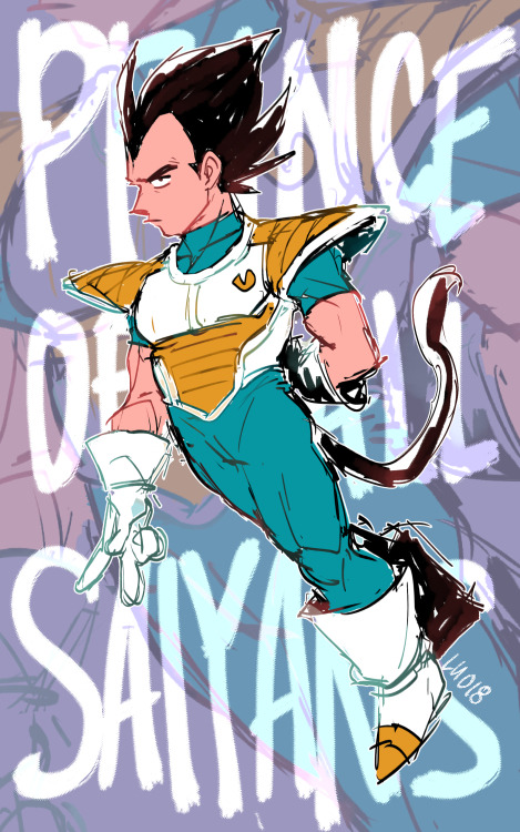 luoiae:The Prince is here?? Oh no!!! SAIYAN AIN’T SO!!!!!!