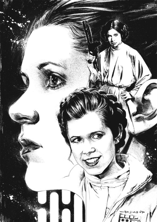 pixalry:Star Wars: Luke & Leia Illustration - Created by...