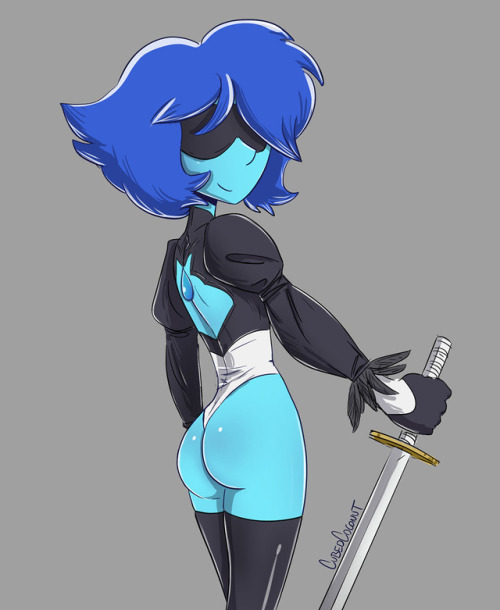 cubedcoconut:Lapis as 2B from Nier Automata, requested by a...