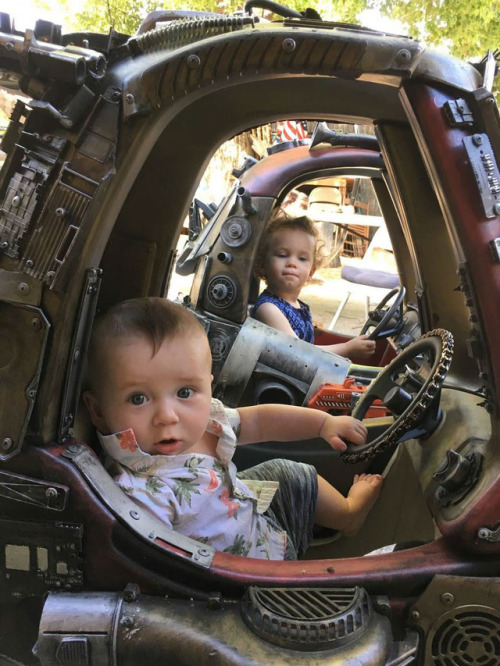 steampunktendencies:Dad Turns Kids’ Toy Cars Into Badass...