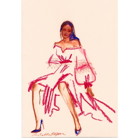 Pastels sketch