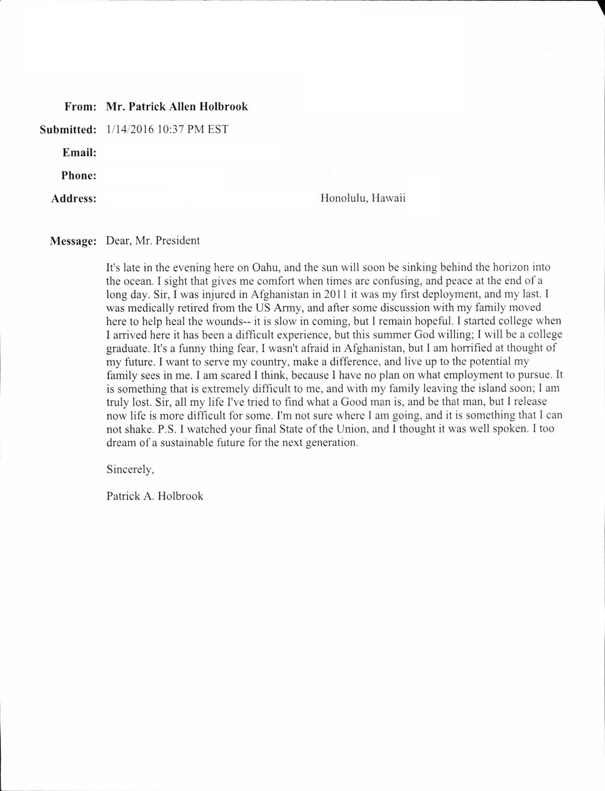 Dear Mr President: Note to the White House images pictures Dear Mr President: Note to the White House