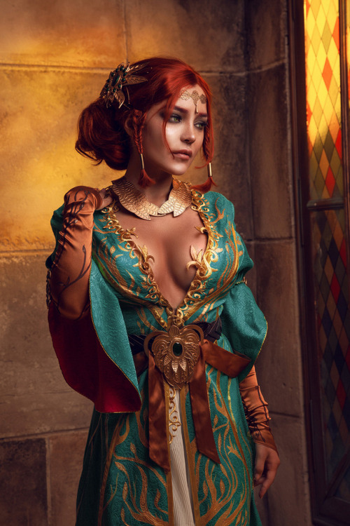 chickcosplay:[Self] The Witcher 3 - Triss Merigold cosplay by...