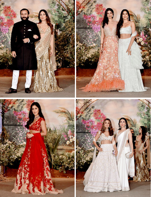 weheartbollywood:Bollywood Celebrities At Sonam Kapoor and...