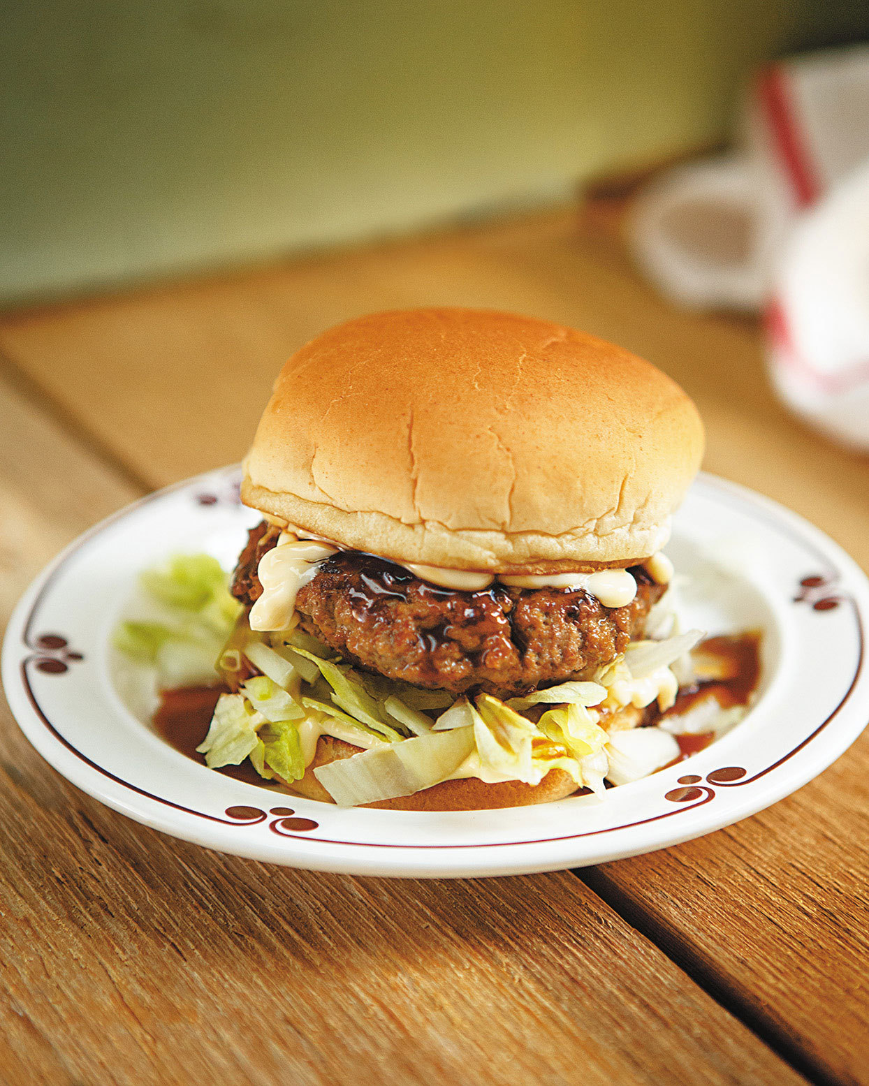 ABRAMS • RECIPE: The Teriyaki Burger The Following Is An...