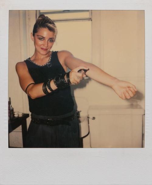 twixnmix:Madonna Polaroids by Richard Corman, 1983.In June...