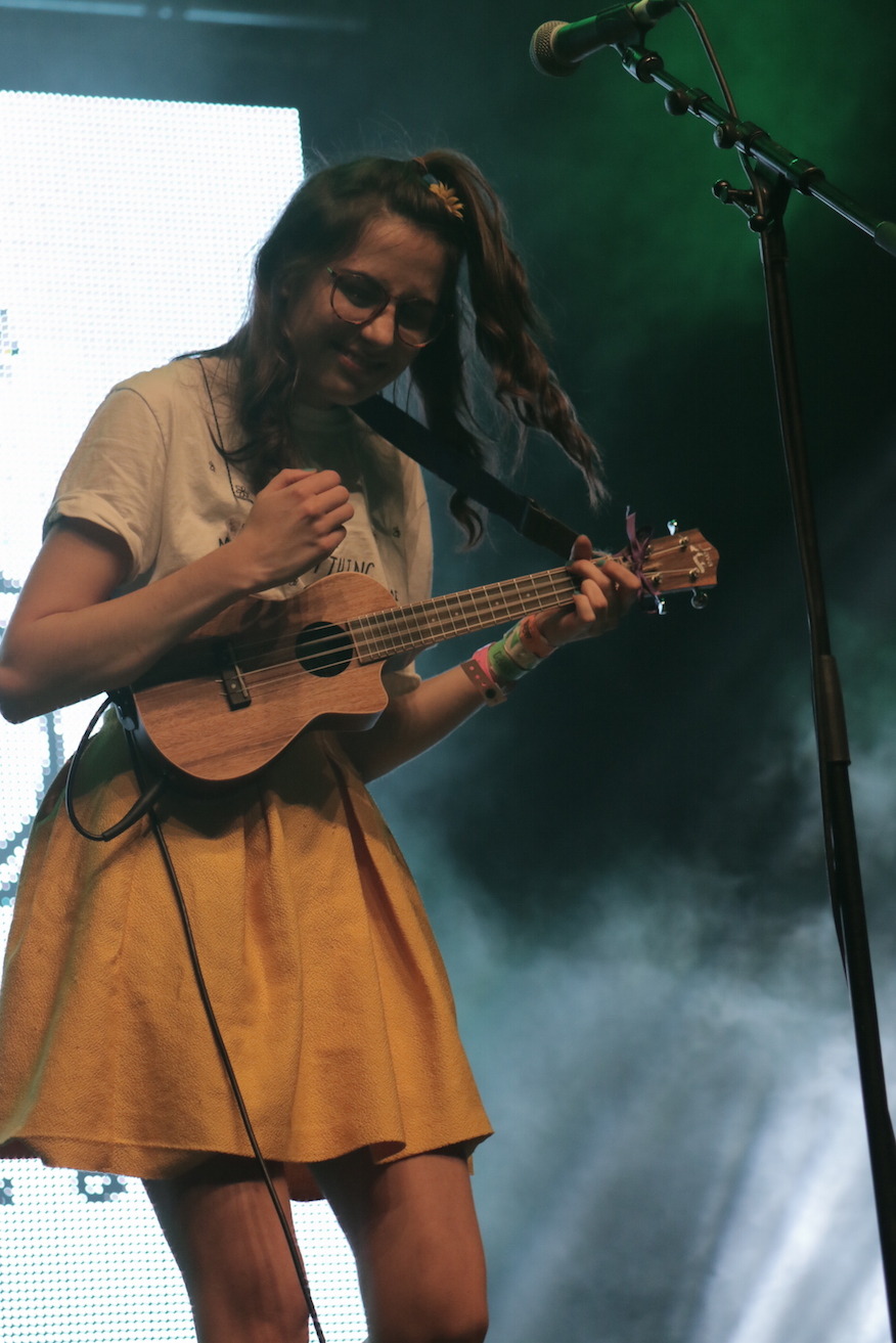 Dodie Clark performing on main stage at Summer in...