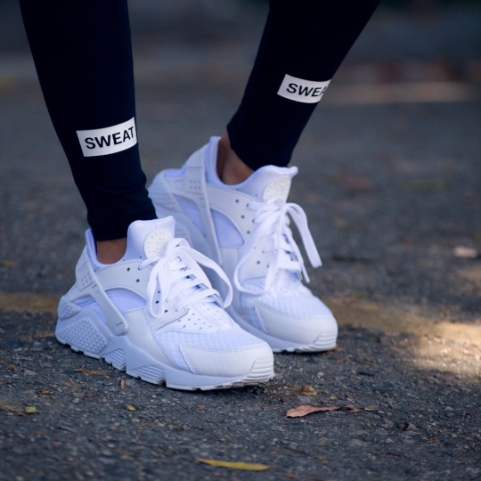 white high top huaraches