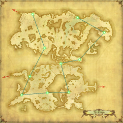 Ffxiv Aether Currents Map Heavensward - Maps For You