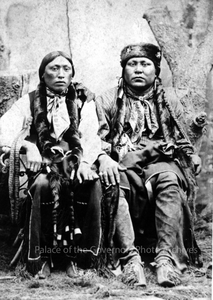 PALACE OF THE GOVERNORS PHOTO ARCHIVES | Two Comanche men Photographer ...