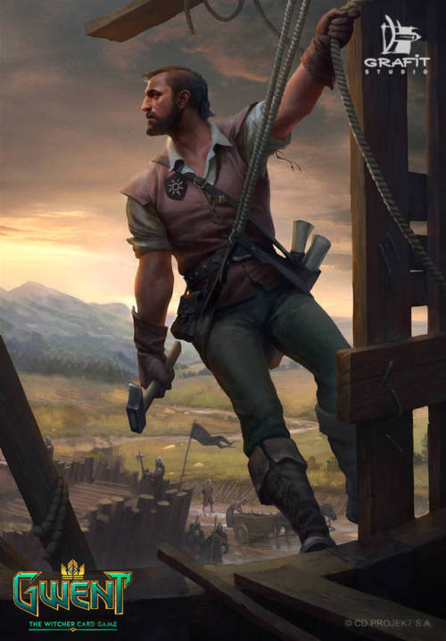 Combat Engineer - Gwent Card by CG-Zander