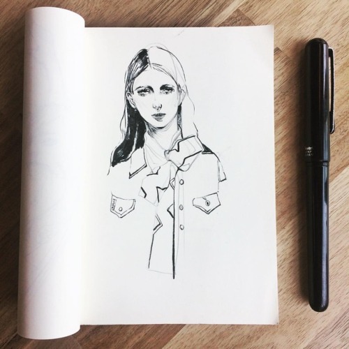 connie-lim:Before heading to #crssdfest quick #sketch of...