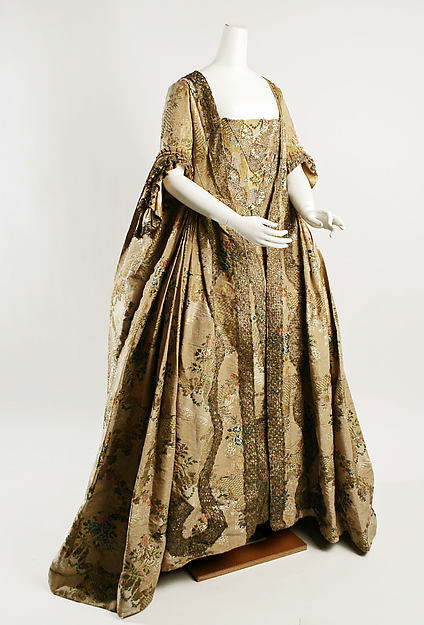 The Me I Saw | Dress, mid 1700s, France.